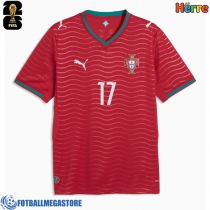 Fotballdrakt Herre Portugal Rafael Leao #17 Hjemmedrakt VM 2026 Kortermet